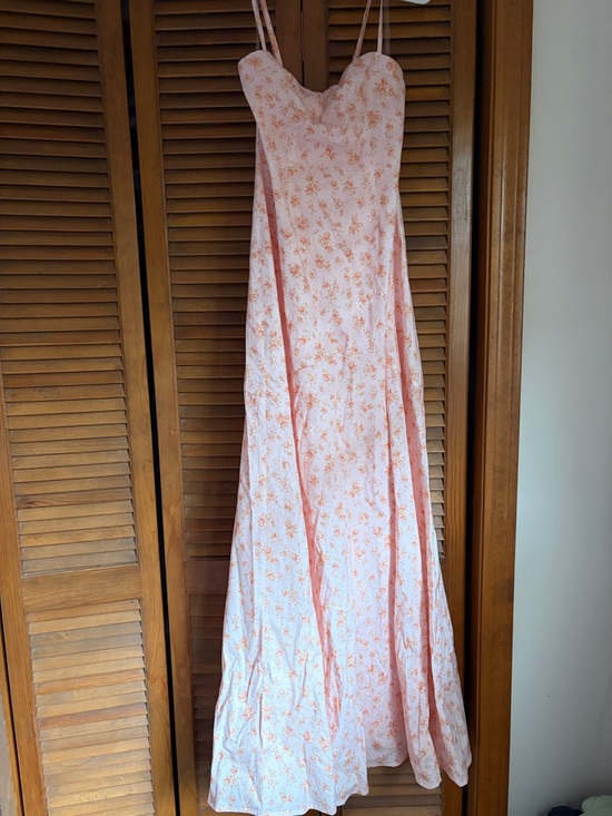 Peppermayo Dresses & Skirts - Peppermayo Pink Floral Maxi Dress